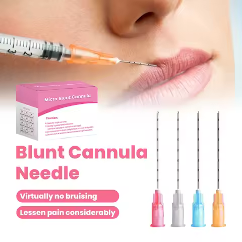 High Quality Disposable Korea Fine Micro Blunt Needle Canula 14G 90MM Blunt Tip Cannula Needle For B