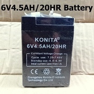 Children Electric Rechargeable 6V4.5AH Battery Bateri Pengecas Motor Mainan Budak