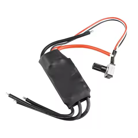 DC 7-24V 200W BLDC 3-Phase Brushless Motor Driver Hallless DC Motor Drive Board Speed Controller Mod