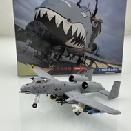 1/100 Bay Wars US Army Flying Tigers A-10A Fighter Attack Aircraft A10 Military Alloy Aircraft Model