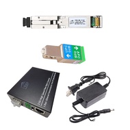 1Set 2.5G ONU with 2.5G Media Converter, Bridge Mode,2.5G Modem,GPON/EPON/XPON Stick ONU, SC Connect