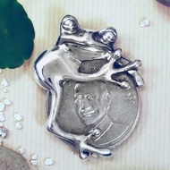 叢林風 錢夾 青蛙銀元 錢夾 銀墬(不含鍊)-ART64