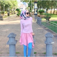 MINI FLARE SKIRT MUSLIMAH (TUTUP PUNGGUNG DAN PEHA)