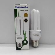 CAHAYA Hannochs Green Plc Lhe 8 Watt White Light Bulb