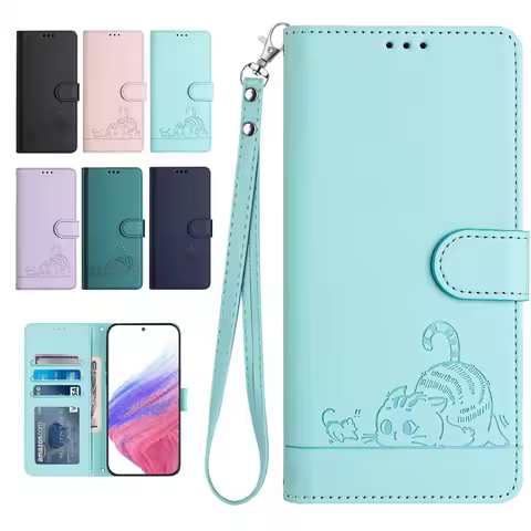 Wallet With Card Slot Kickstand Magnetic Flip Leather Case For Sharp Aquos V R9 Pro R7 R3 R2 Compact