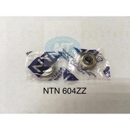NTN 604ZZ, Single Row Radial Ball Bearing - Double Shielded