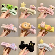 Taiwan Ready Stock Face Wash Makeup Hair Band Simple Girl Headband Cute Headgear Tie Bundle Korean H