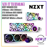 NZXT KRAKEN Z53 240mm | Z63 280mm | Z73 360mm RGB AIO LIQUID COOLER WITH LCD DISPLAY