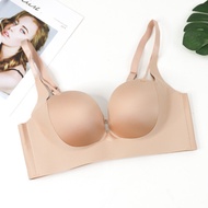 FallSweet Plus Size Seamless Bra For Women Push Up Bra Thick Lifting Upsize Brassiere Non-slip Brale