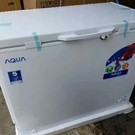 Freezer Box Aqua 200W 200Liter Garansi Resmi