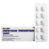 RITEMED Losartan Potassium + Hydrochlorothiazide 100/25mg 1 Tablet [PRESCRIPTION REQUIRED]