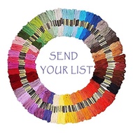 447 Colors Cross Stitch thread Crosstitch Thread Cross Stitch Set Premium Rainbow Color Embroidery F