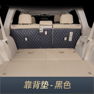 ที่รองใต้พวงมาลัยแบบครอบคลุมเต็มรูปแบบสำหรับรถยนต์ Toyota Prado LC150 LC250 ป้องกันการสึกหรอแบบลำลอง