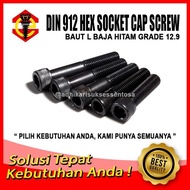 Grade 12.9 Steel L Bolt/ M14x100 Hex Socket M14 Pitch 2.0 L Key 12