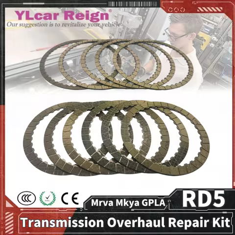 DQ500 OBH 0BT 0DE 0BH Automatic Transmission Clutch Friction Plate For AUDI VW SCIROCCO TIGUAN DSG 7