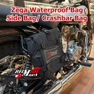 Side Bag ZEGA Waterproof 7Gear Crashbar Bag Tas Motor Samping Multi Bag