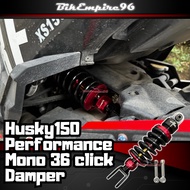 Husky150 Performance 36 Click Damper Mono Motorcycle Rear Shock 285mm NottyBoy Absorber Adjustable