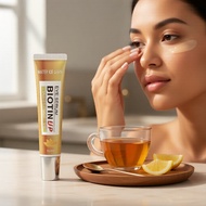BiotinI Eye Cream,、、、C Krim Mata BiotinI Diperkaya dengan Asid Hyaluronik, Kolagen, Madu, Vitamin C 