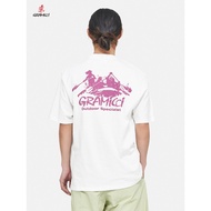 GRAMIC Fashion Casual All-Match Unisex Outdoor T-Shirt Couple Short-Sleeved T-Shirt