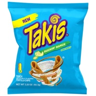 Takis tortilla chips buckin' ranch non spicy 3.25oz
