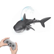 Smart Rc Shark whale Spray Water Toy Remote Controlled Boat ship Submarine Robots Fish Electric Toys