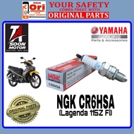 YAMAHA ORIGINAL NGK SPARK PLUG CR6HSA / LAGENDA 115Z FUEL INJECTION / SRL 115Z Fi / EZ115 / EGO GEAR