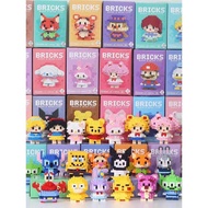 Mini Nano Building Block Toys Kids Cartoon Educational Toys Mainan Hadiah Gift Model Mini Bricks