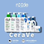 CeraVe Moisturizing Cream 340g, CeraVe AM Face Moisturizer with SPF 30 and CeraVe PM Face Moisturize