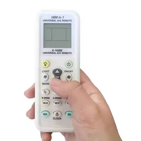 1000 in 1 Universal Air Conditioner Remote Control A/C, LED Screen Monitor Compatible with Haier Pan