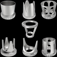 Airbrush Nozzle Cap Crown/Tomahawk/ hollow condensing/distance Shape Air Brush Caps for Nasedal Iwat