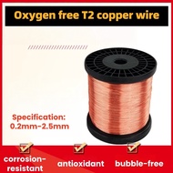 T2 Purple Copper Wire Purple Copper Wire Red Copper Wire Pure Copper Conductive Copper Wire Bare Cop