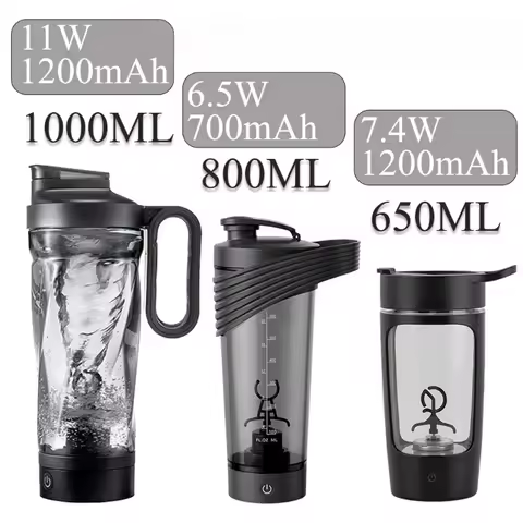 450ml/700ml/1000ml/ travel electric protein powder mixing cup automatic vibrator exercise blender fi