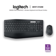 Logitech MK850 Multi-Device Wireless Keyboard and Mouse Combo 2.4GHz Wireless PC/Mac Black (920-0082