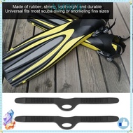 AMBER Swimming Fin Strap, Elastic Durable Flippers Fin Strap, Universal Adjustable Diving Buckle Str