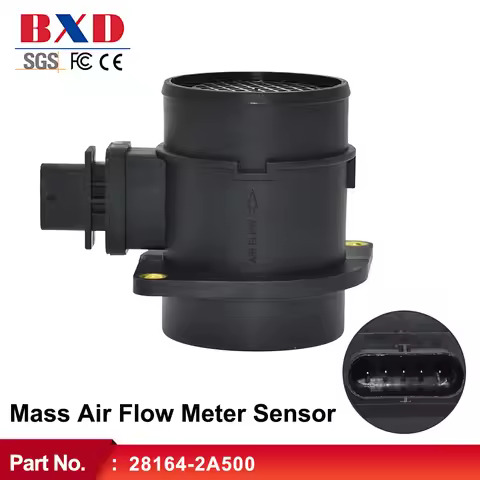 MAF Mass Air Flow Meter Sensor 28164-2A500 For Hyundai Accent i10 i20 i30 Matrix, KIA Cerato Rio Sou