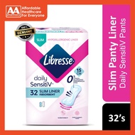 Libresse SensitiV Slim Panty Liner 15cm 32's