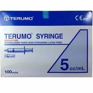 Syringe Terumo 5Cc With Needle 22Gx1 1/2"