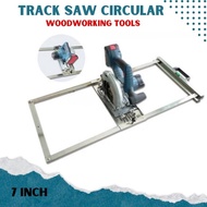 Track Saw Circular Saw Guide 7 Inch BITEC Alat Dudukan Mesin Serkel Table Saw Portable Jig Tracksaw 
