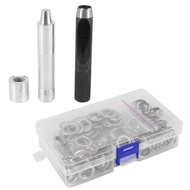 GO Auto-Grommet Tool Kit Grommet Setting Tool 100 Sets Grommets Eyelets (1/2 Inch Diameter) Eyelets