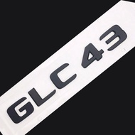 Original Size 1:1 Car rear tail Emblem Number letters Car Sticker For Mercedes Benz GLC 43 GLC43 Chr