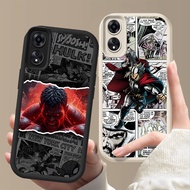 MARVEL Shockproof Casing for OPPO A17 A17K A38 A58 F23 A60 A18 A78 A98 FF-36 MarvelTHOR