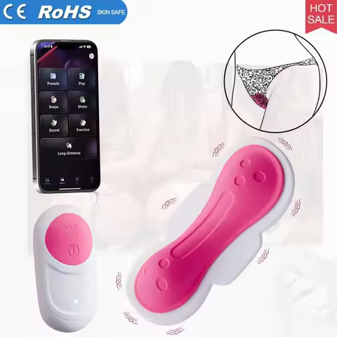 Hannibal Wearable Clitoris Vibrator Mini Women Panties Vibrator Clit Stimulator APPControl SexToy fo