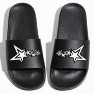 D4T STAR Men's Slip-On Sandals Trendy and TrendyWanita/ Latest slop Sandals Cool Sandals