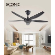 Econic Cyber 56 Ceiling Fan with Remote Control Without Light