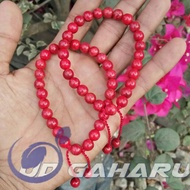 Marjan / red coral bracelet