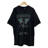 Dsquared2 SQUARE Tshirt Shirt black Short sleeves Direct from Japan Secondhand