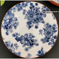 💥blue Chelsea decorated fine porcelain 10.5" Buffet  / Dinner Plate microwave safe 💥