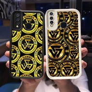 Q-17 Triskelion TAU Black white Case for VIVO Y12 Y17S Y17 Y19 2019 Y15
