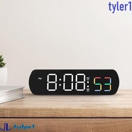 TYLER1 Digital Alarm Clock, Large Display Temperature Display Temperature Display Clock, Multifuncti