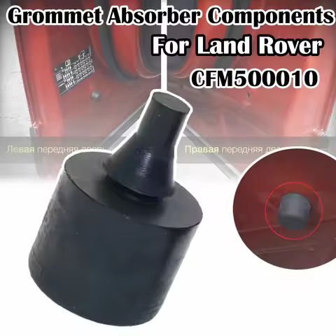 Front & Rear Door Shut Bumper Stop Rubber Buffers Grommet Absorber Components Overslam For Land Rove